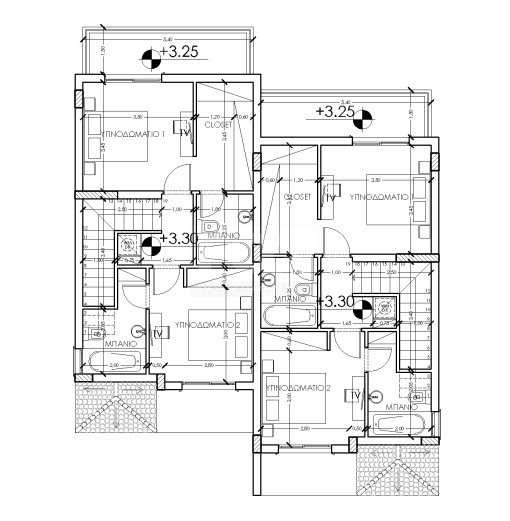 New Build,  three Bedroom Villas for Sale in Geroskipou, Paphos with Gardens, Parking, and Easy Access to Beaches