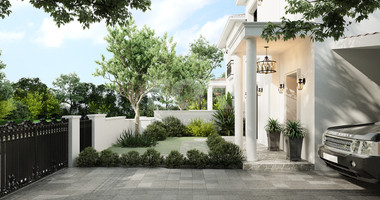 Luxury Mediterranean three bedroom Villa Near Paphos Beaches, Shops, Schools, and Recreational Facilities in Geroskipou