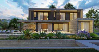 Luxury Energy-Efficient  five bedroom Villa for Sale in Konia, Paphos with Panoramic Sea View