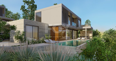 Luxury Energy-Efficient  five bedroom Villa for Sale in Konia, Paphos with Panoramic Sea View