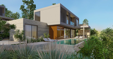 Luxury Energy-Efficient  five bedroom Villa for Sale in Konia, Paphos with Panoramic Sea View