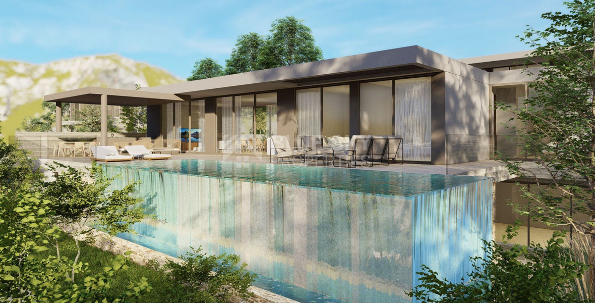 Luxury Energy-Efficient  five bedroom Villa for Sale in Konia, Paphos with Panoramic Sea View