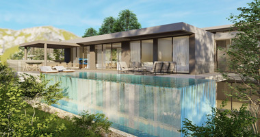 Luxury Energy-Efficient  five bedroom Villa for Sale in Konia, Paphos with Panoramic Sea View