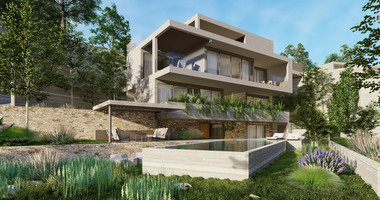 Luxury Energy-Efficient  five bedroom Villa for Sale in Konia, Paphos with Panoramic Sea View
