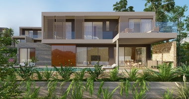 Luxury Energy-Efficient  five bedroom Villa for Sale in Konia, Paphos with Panoramic Sea View