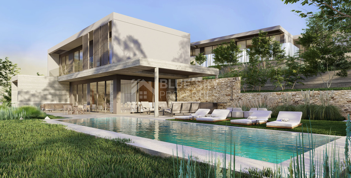 Luxury Energy-Efficient  five bedroom Villa for Sale in Konia, Paphos with Panoramic Sea View