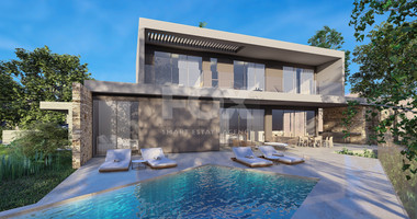Luxury Energy-Efficient  five bedroom Villa for Sale in Konia, Paphos with Panoramic Sea View