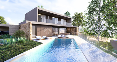 Luxury Energy-Efficient  five bedroom Villa for Sale in Konia, Paphos with Panoramic Sea View