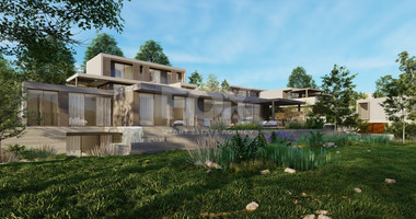 Luxury Energy-Efficient  five bedroom Villa for Sale in Konia, Paphos with Panoramic Sea View