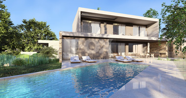 Luxury Energy-Efficient  five bedroom Villa for Sale in Konia, Paphos with Panoramic Sea View
