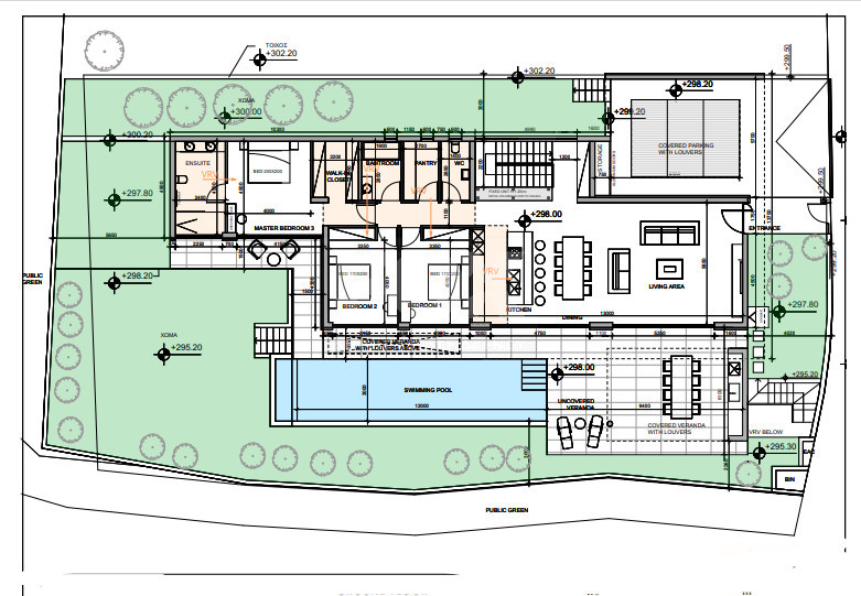Luxury Energy-Efficient  five bedroom Villa for Sale in Konia, Paphos with Panoramic Sea View