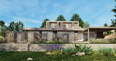 Luxury Energy-Efficient  five bedroom Villa for Sale in Konia, Paphos with Panoramic Sea View