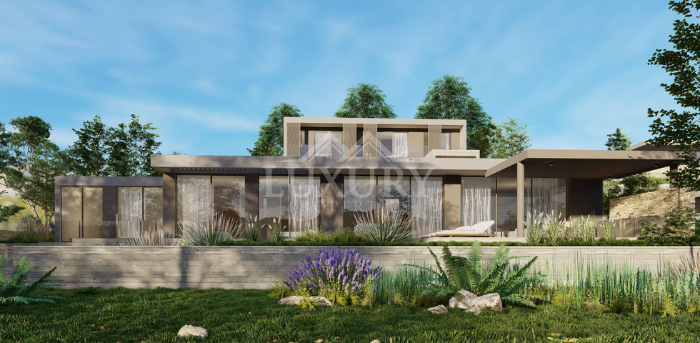 Luxury Energy-Efficient  five bedroom Villa for Sale in Konia, Paphos with Panoramic Sea View