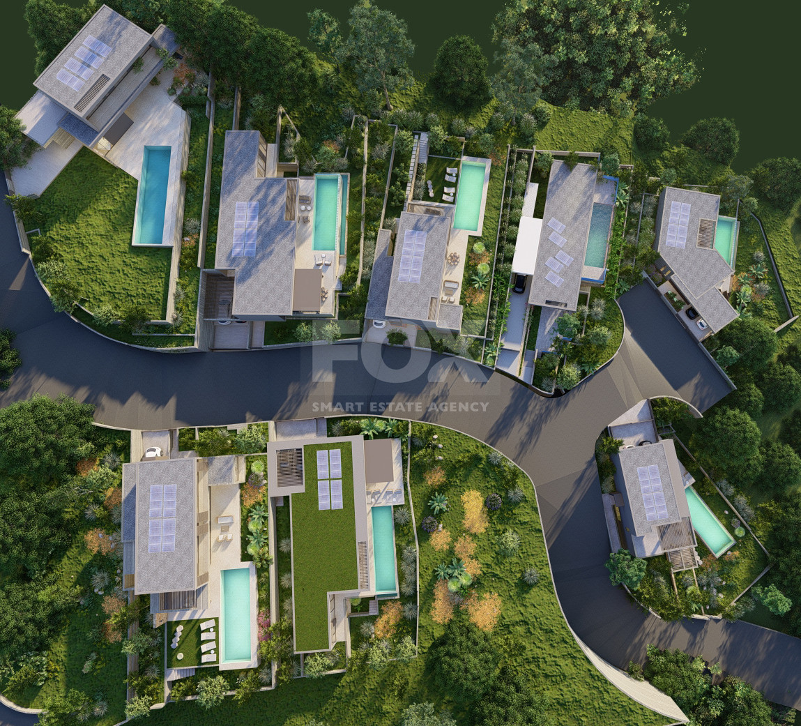 Luxury Energy-Efficient  five bedroom Villa for Sale in Konia, Paphos with Panoramic Sea View