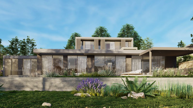 Luxury Energy-Efficient  five bedroom Villa for Sale in Konia, Paphos with Panoramic Sea View