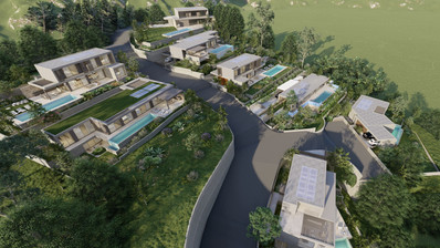 Luxury Energy-Efficient  five bedroom Villa for Sale in Konia, Paphos with Panoramic Sea View