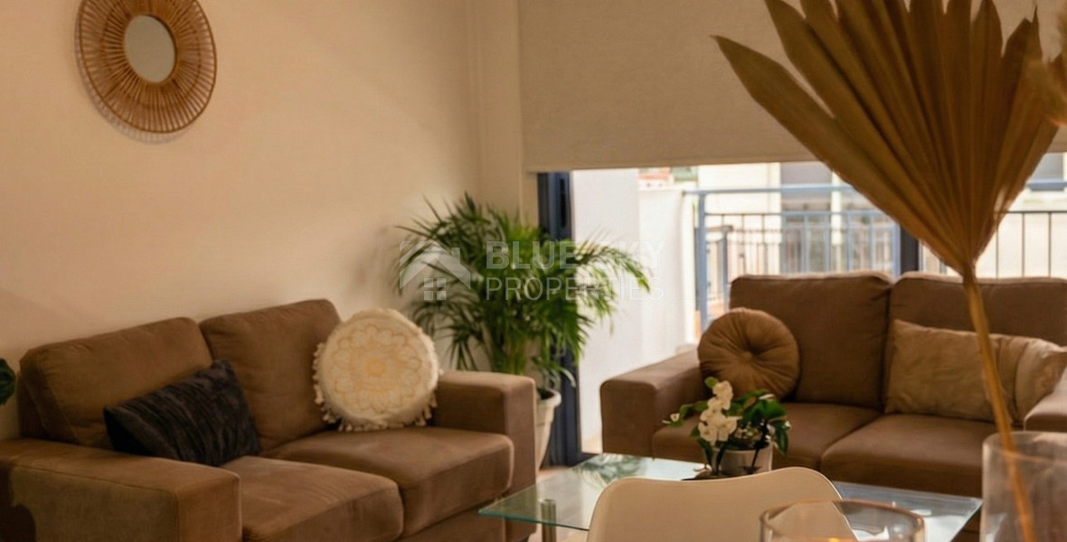 One-Bed Apartment for Sale in Geroskipou, Paphos | Fully Furnished | Title Deeds |