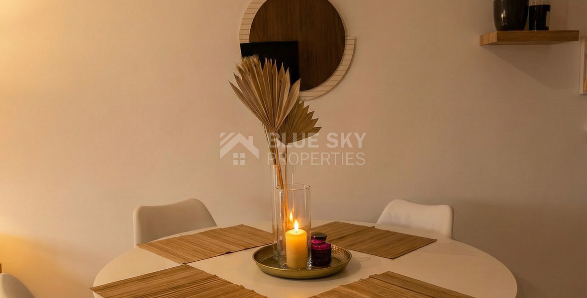 One-Bed Apartment for Sale in Geroskipou, Paphos | Fully Furnished | Title Deeds |