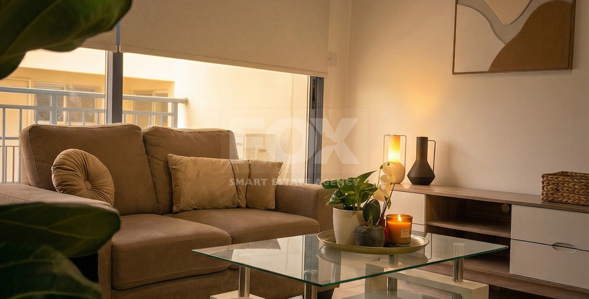 One-Bed Apartment for Sale in Geroskipou, Paphos | Fully Furnished | Title Deeds |