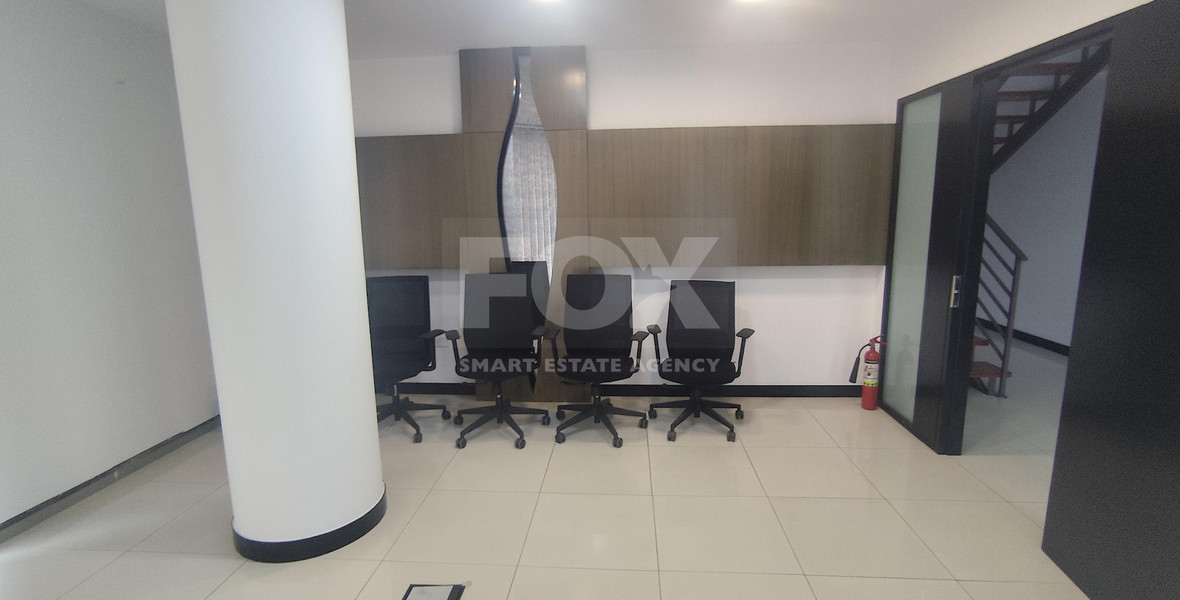 Corner office in the main road of Mesa Gitonia for rent , Limassol