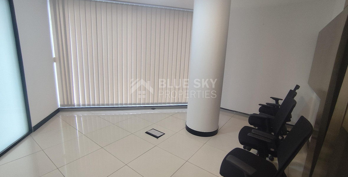 Corner office in the main road of Mesa Gitonia for rent , Limassol