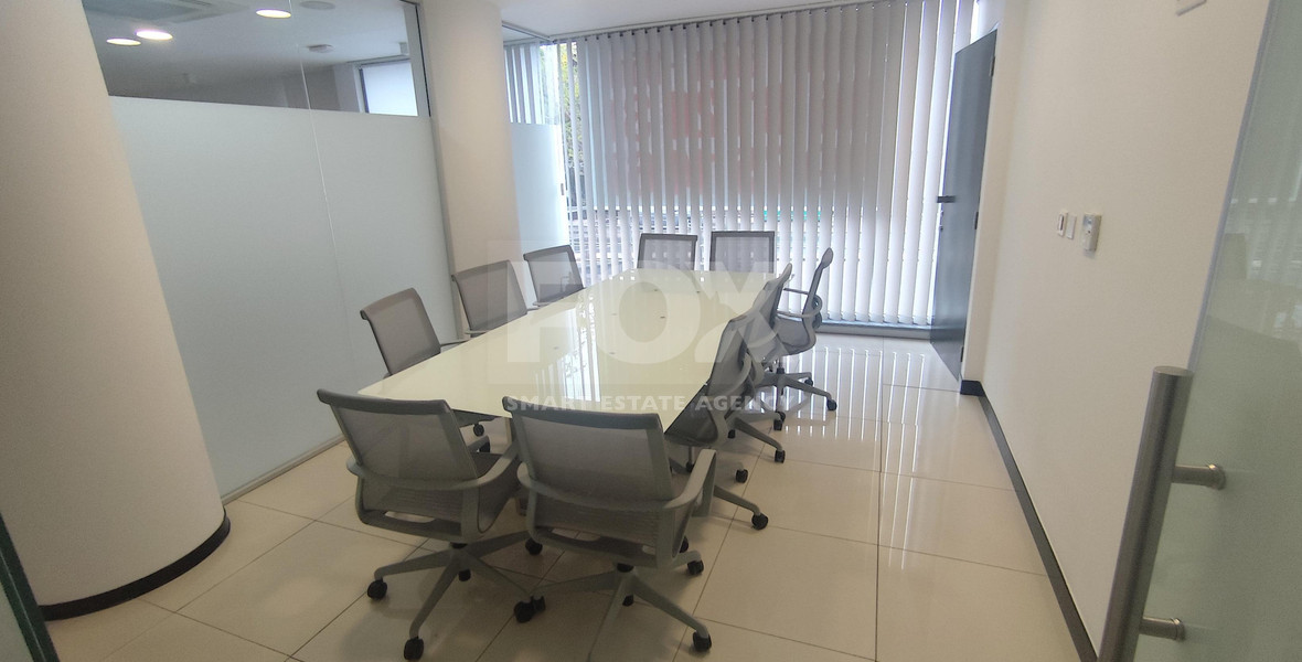 Corner office in the main road of Mesa Gitonia for rent , Limassol