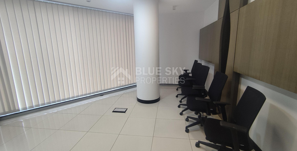 Corner office in the main road of Mesa Gitonia for rent , Limassol