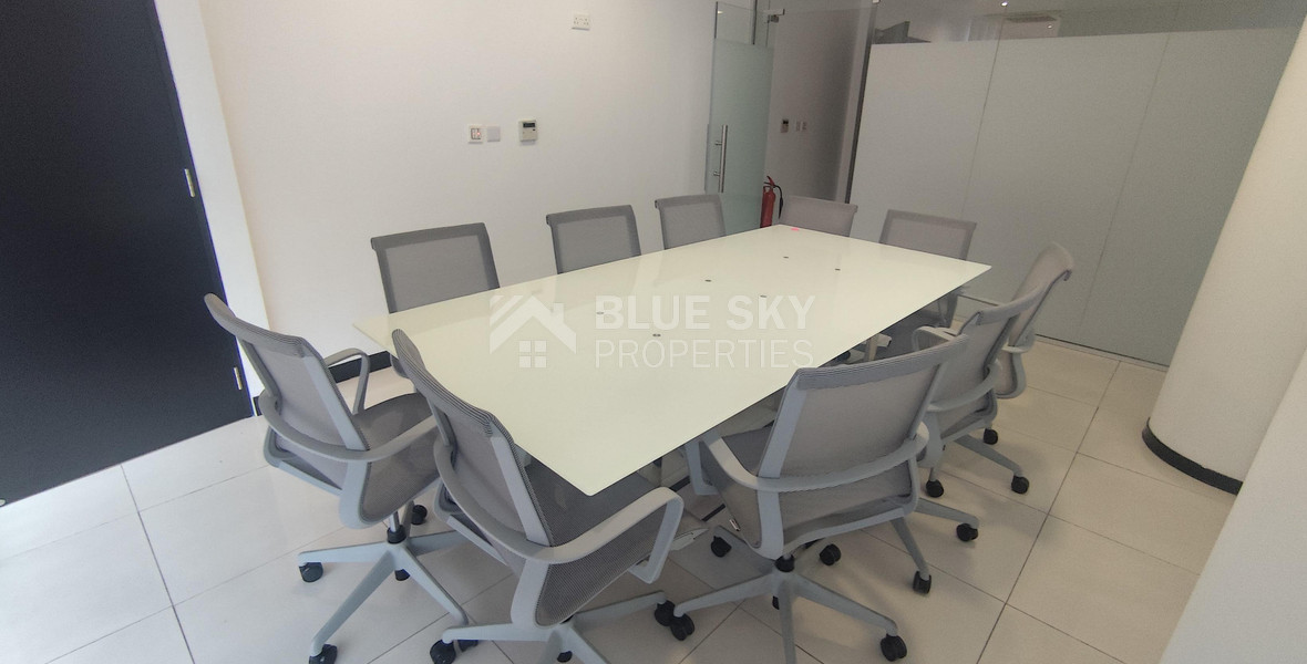 Corner office in the main road of Mesa Gitonia for rent , Limassol