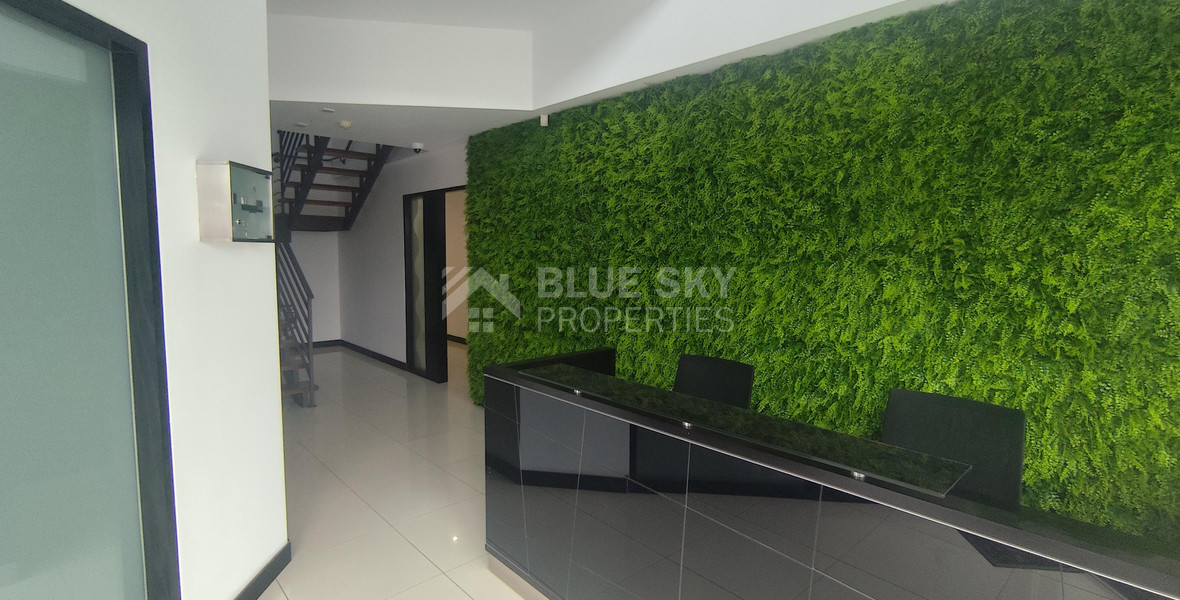 Corner office in the main road of Mesa Gitonia for rent , Limassol