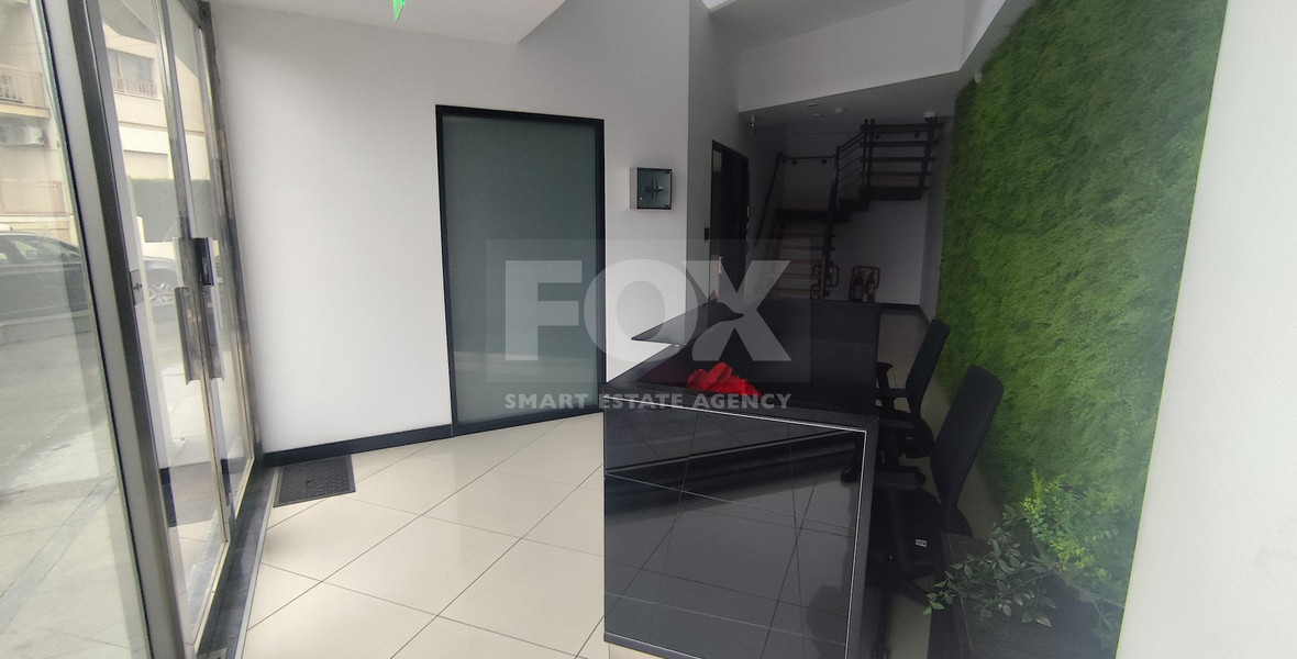 Corner office in the main road of Mesa Gitonia for rent , Limassol