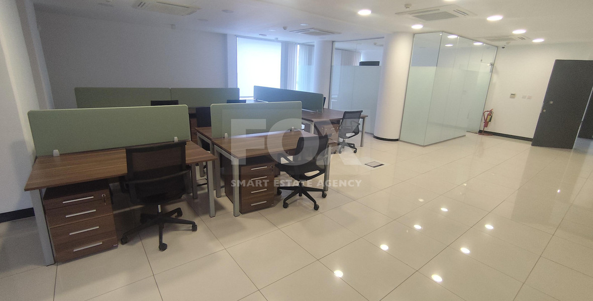 Corner office in the main road of Mesa Gitonia for rent , Limassol