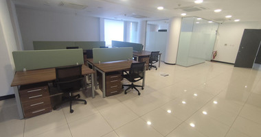 Corner office in the main road of Mesa Gitonia for rent , Limassol
