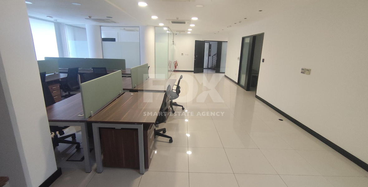 Corner office in the main road of Mesa Gitonia for rent , Limassol