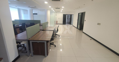 Corner office in the main road of Mesa Gitonia for rent , Limassol