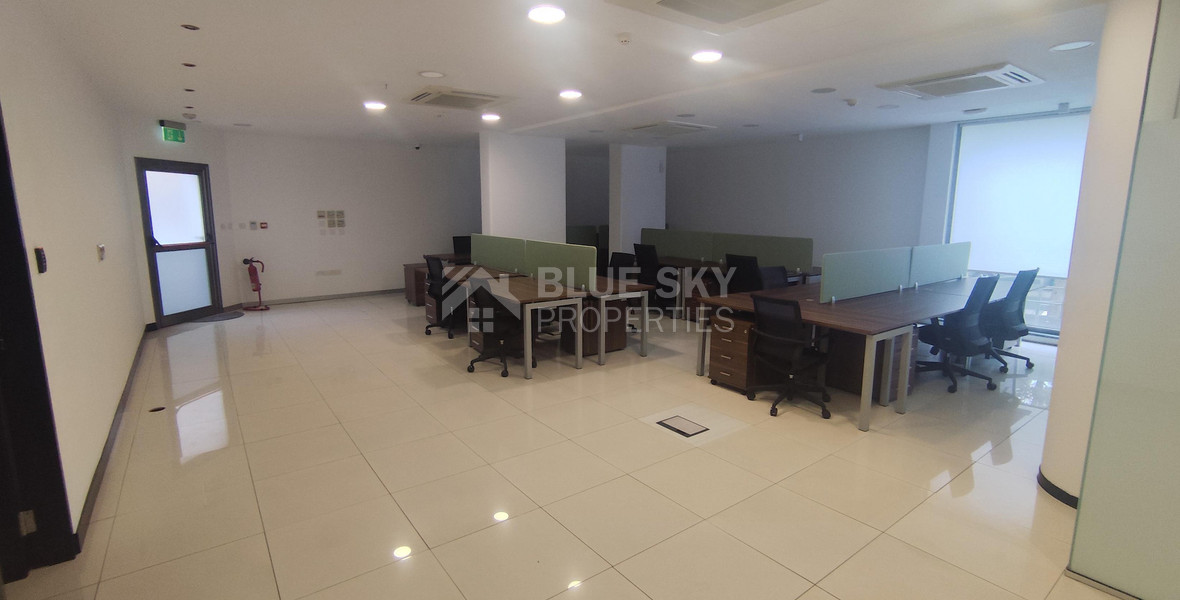Corner office in the main road of Mesa Gitonia for rent , Limassol