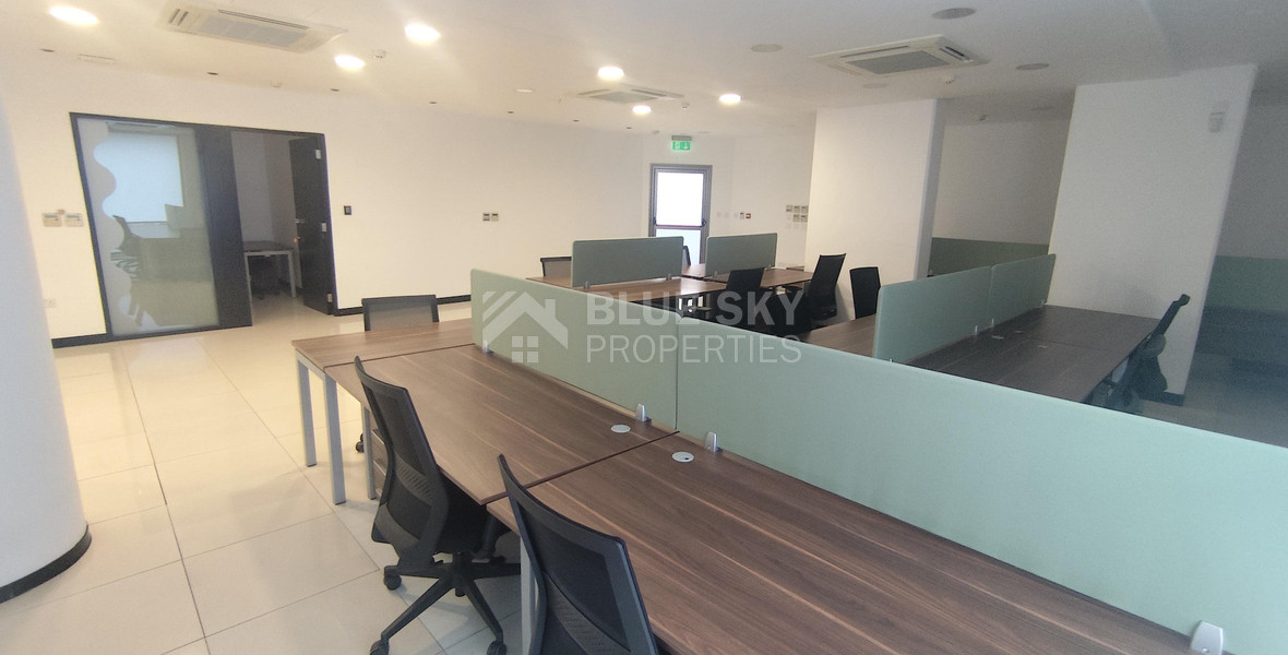 Corner office in the main road of Mesa Gitonia for rent , Limassol