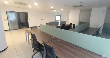 Corner office in the main road of Mesa Gitonia for rent , Limassol