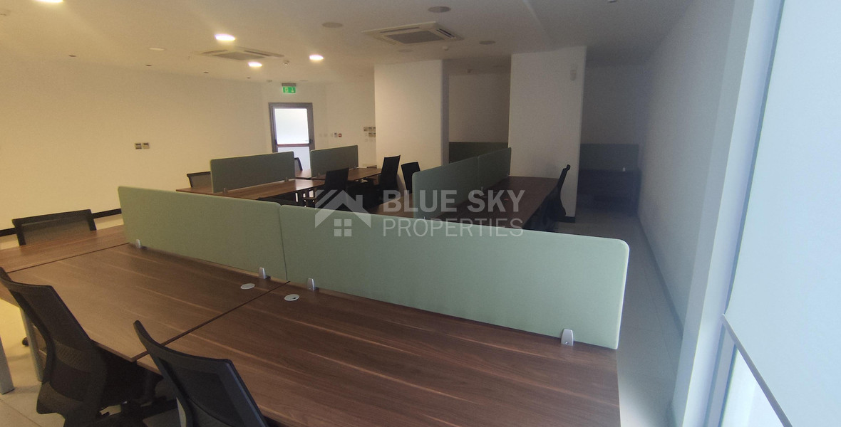 Corner office in the main road of Mesa Gitonia for rent , Limassol