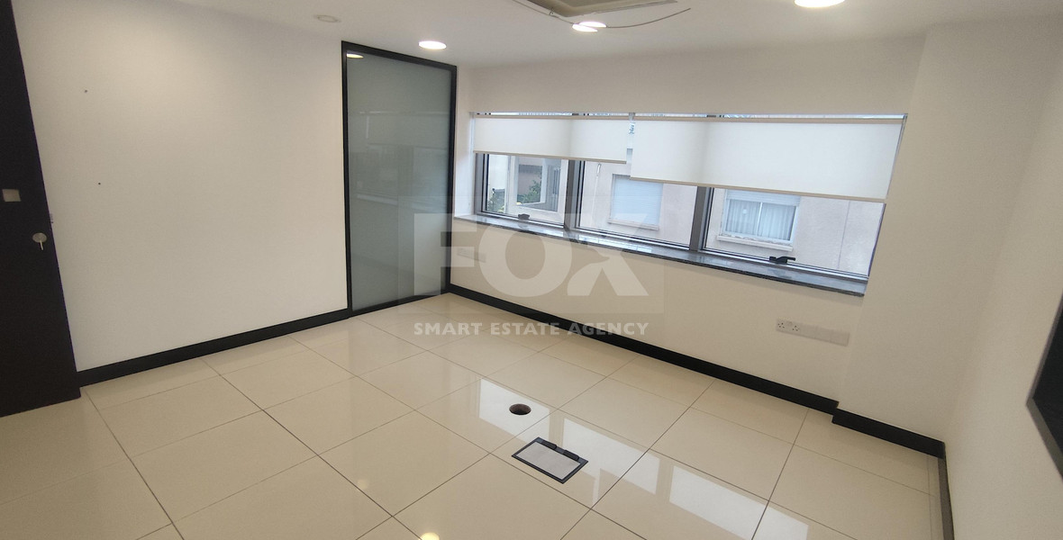 Corner office in the main road of Mesa Gitonia for rent , Limassol