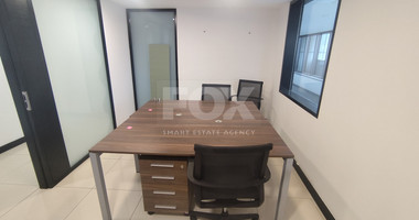 Corner office in the main road of Mesa Gitonia for rent , Limassol
