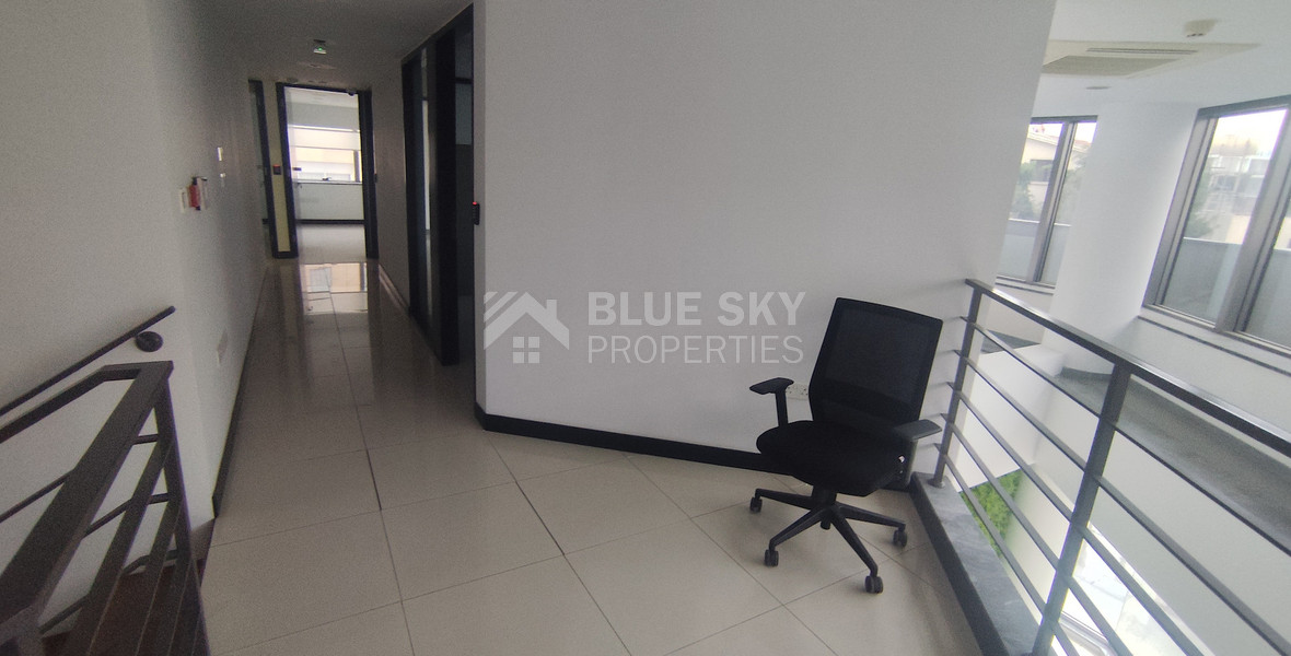 Corner office in the main road of Mesa Gitonia for rent , Limassol