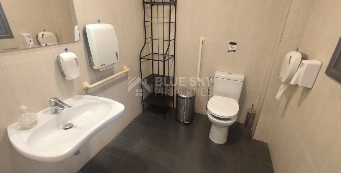 Corner office in the main road of Mesa Gitonia for rent , Limassol