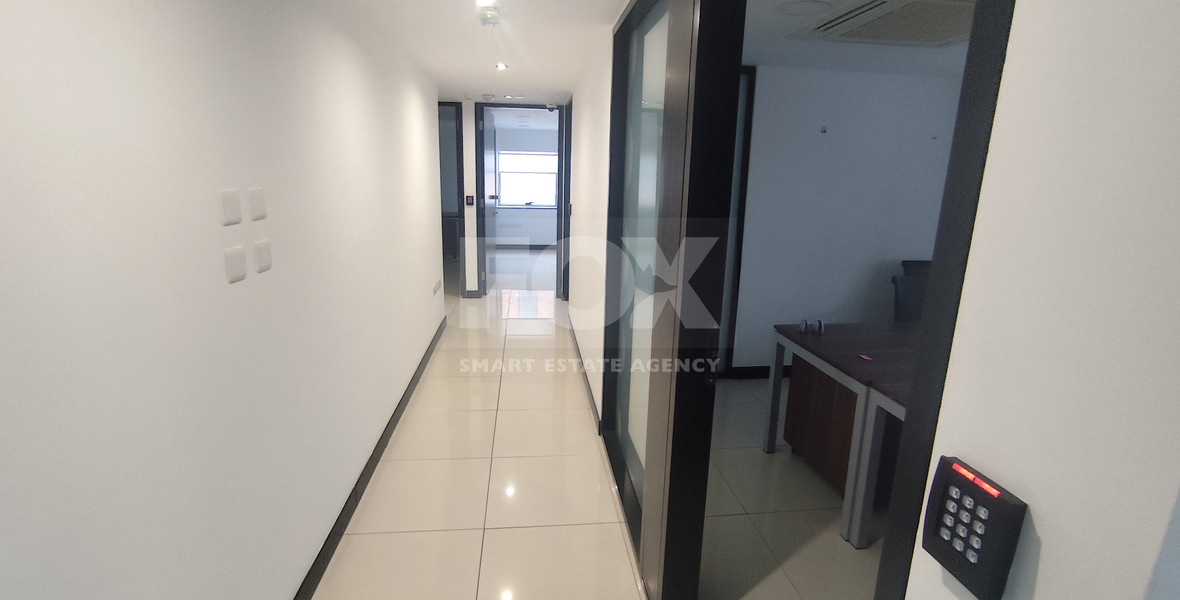 Corner office in the main road of Mesa Gitonia for rent , Limassol