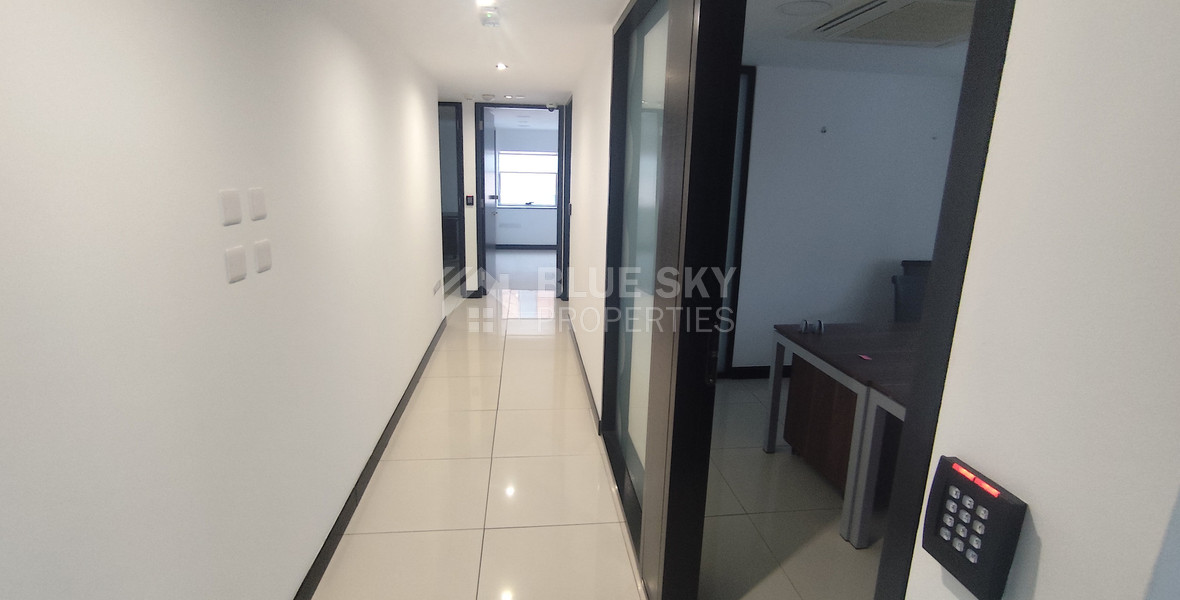 Corner office in the main road of Mesa Gitonia for rent , Limassol