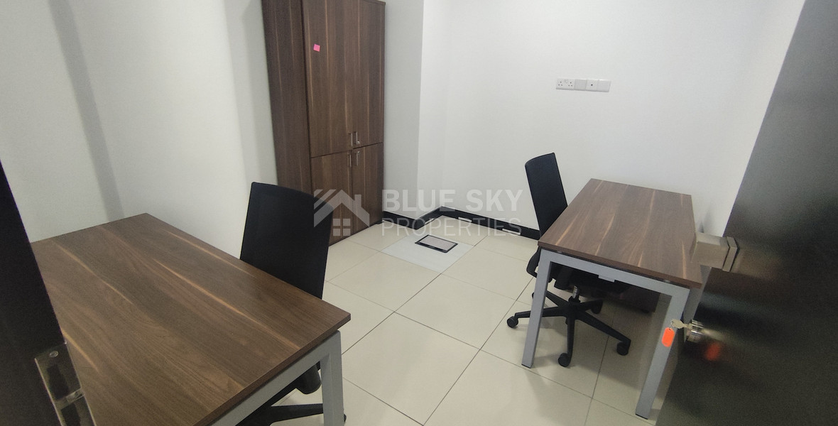 Corner office in the main road of Mesa Gitonia for rent , Limassol