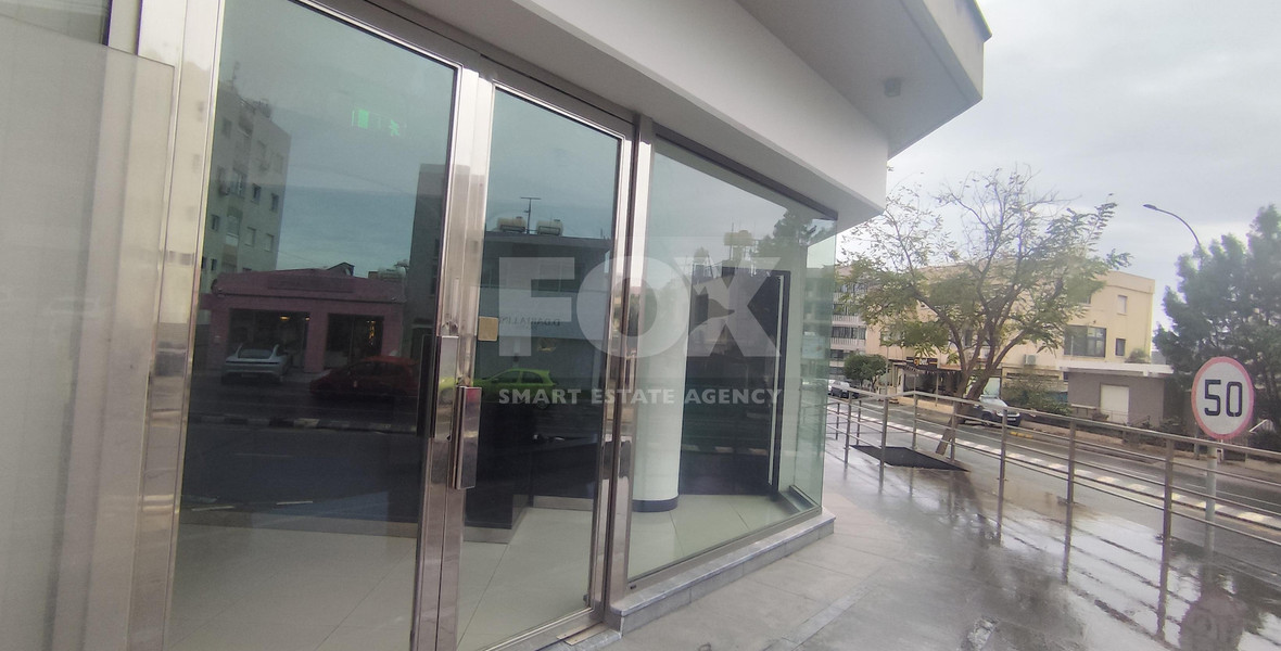 Corner office in the main road of Mesa Gitonia for rent , Limassol