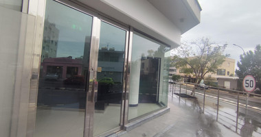 Corner office in the main road of Mesa Gitonia for rent , Limassol