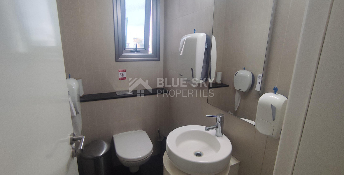 Corner office in the main road of Mesa Gitonia for rent , Limassol