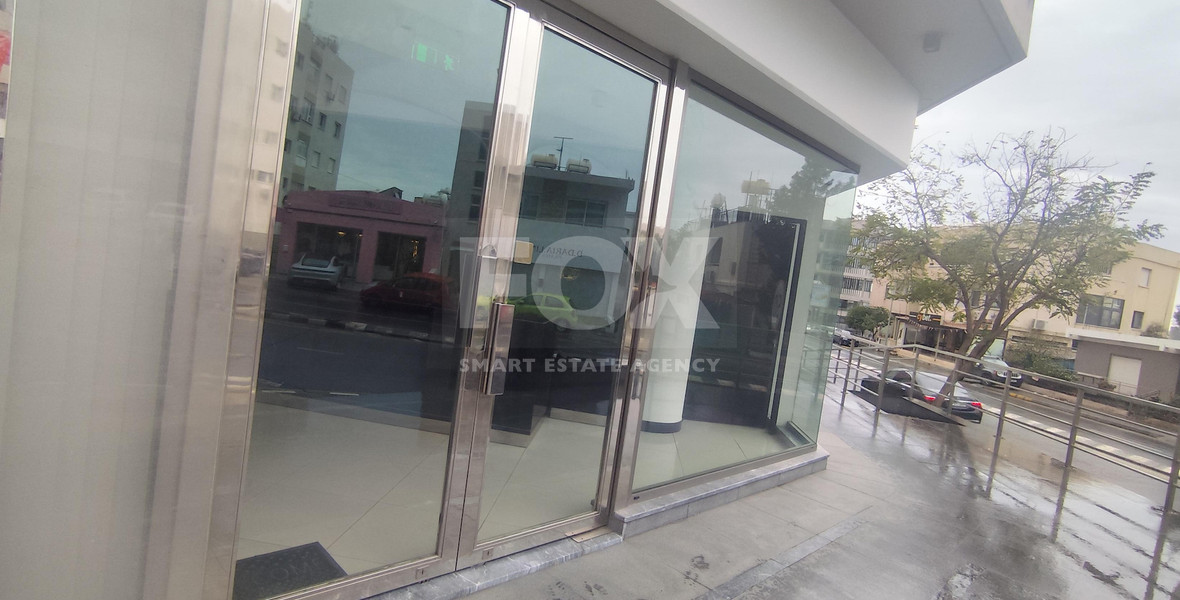 Corner office in the main road of Mesa Gitonia for rent , Limassol