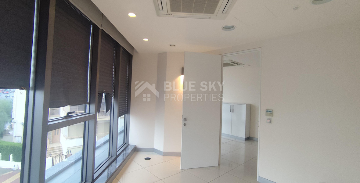 Office in the main road of Mesa Gitonia for rent , Limassol